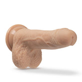 Dr Skin 7 Inch Silicone Thrusting Dildo Vanilla Dongs Realistic